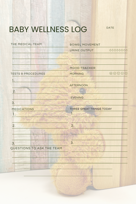 Little Victories NICU Milestone Journal